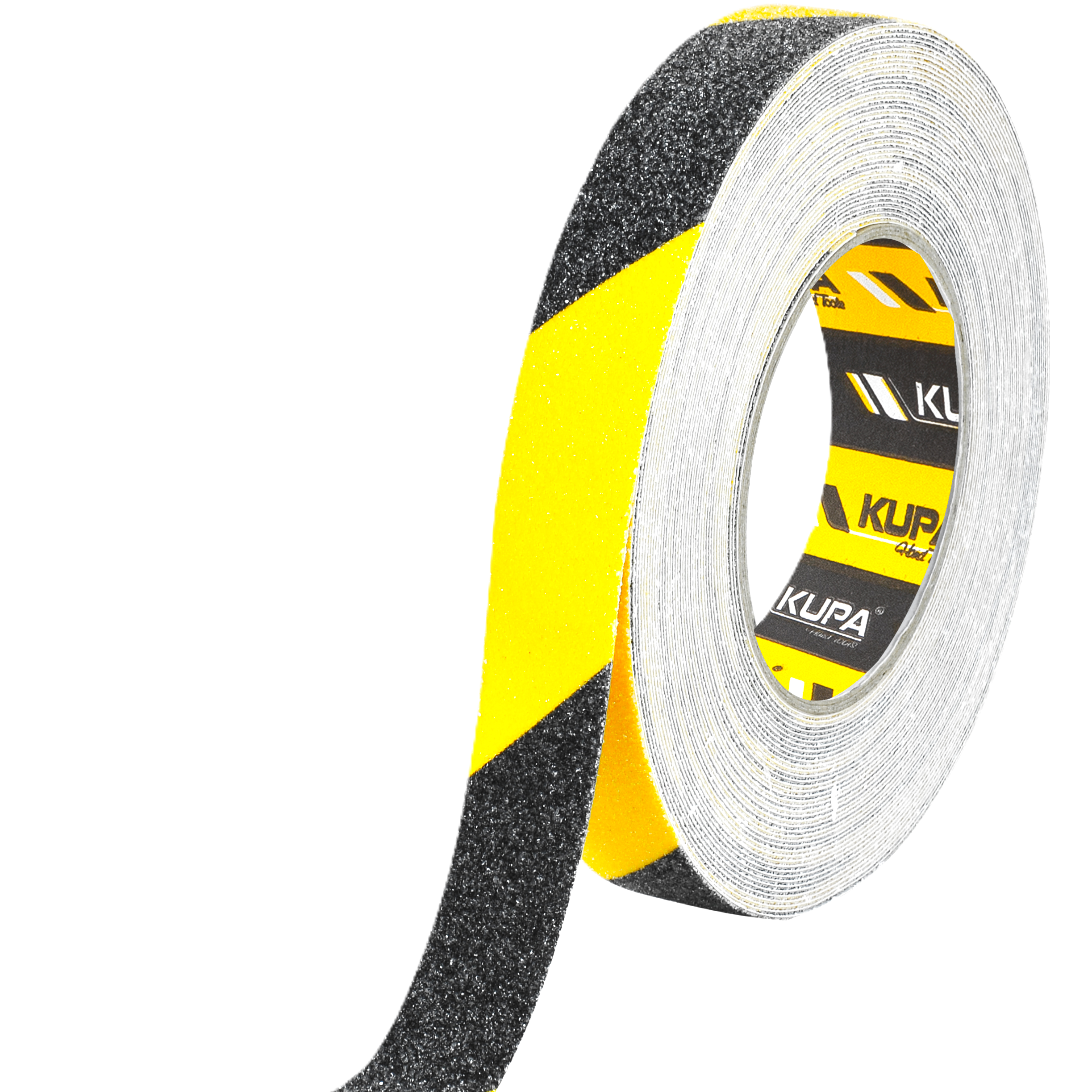 KUPA KAYDIRMAZ BAND SARI SİYAH 25MM*15MT